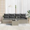 Ensemble de canapé de jardin Gris clair 55 x 55 x 37 cm 518165518165