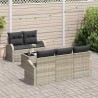Ensemble de canapé de jardin Gris clair 55 x 55 x 37 cm 518174518174