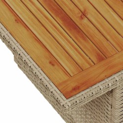 Ensemble de canapé de jardin avec coussin 5 pcs beige et crème 518325518325