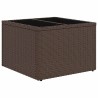 Ensemble de Canapés avec coussin 6 pcs Marron polyrotin 518470518470