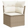 Ensemble de Canapés 6 pcs Beige polyrotin 518547518547