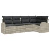 Ensemble de Canapés avec coussin Gris clair Polyester 518599518599