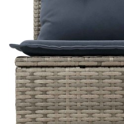 Ensemble de Canapés 3 pcs Gris polyrotin 518604518604