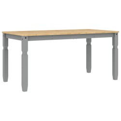 Ensemble à manger PANAMA 5 pcs gris bois de pin massif 518662518662