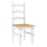 Ensemble à manger PANAMA 3 pcs blanc bois de pin massif 518679518679
