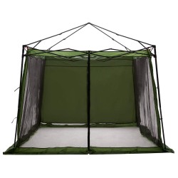 Ensemble de Tentes de Camping 2 pcs Vert Taffetas et Tissu 518687518687