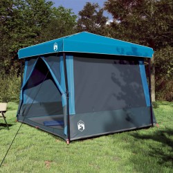 Ensemble de Tentes de Camping 2 pcs Bleu Taffetas et Tissu 518688518688