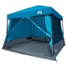 Ensemble de Tentes de Camping 2 pcs Bleu Taffetas et Tissu 518688518688