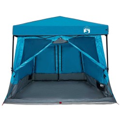 Ensemble de Tentes de Camping 2 pcs Bleu Taffetas et Tissu 518688518688