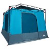Ensemble de Tentes de Camping 2 pcs Bleu Taffetas et Tissu 518689518689