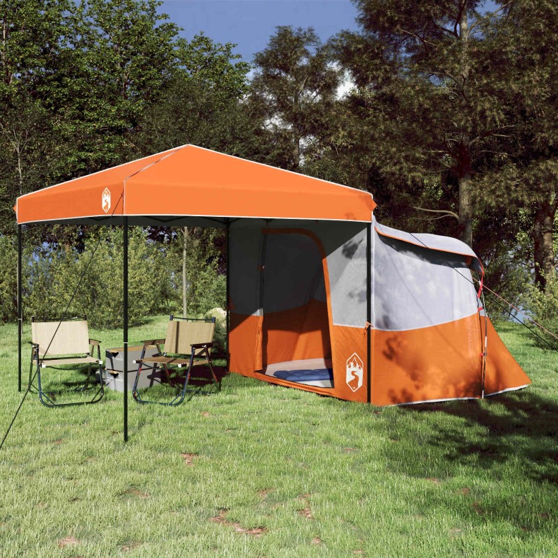 Ensemble de Tentes de Camping 2 pcs Orange Taffetas et Tissu 518690518690