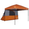 Ensemble de Tentes de Camping 2 pcs Orange Taffetas et Tissu 518690518690