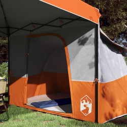 Ensemble de Tentes de Camping 2 pcs Orange Taffetas et Tissu 518690518690