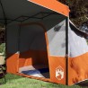 Ensemble de Tentes de Camping 2 pcs Orange Taffetas et Tissu 518690518690