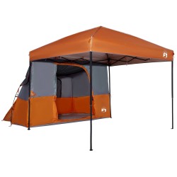 Ensemble de Tentes de Camping 2 pcs Orange Taffetas et Tissu 518690518690