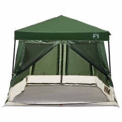 Ensemble de Tentes de Camping 2 pcs Vert Taffetas et Tissu 518695518695