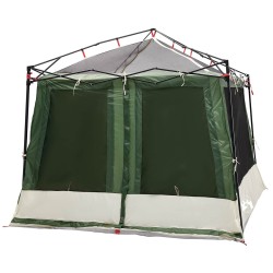 Ensemble de Tentes de Camping 2 pcs Vert Taffetas et Tissu 518695518695