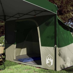 Ensemble de Tentes de Camping 2 pcs Vert Taffetas et Tissu 518708518708