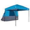 Ensemble de Tentes de Camping 2 pcs Bleu Taffetas et Tissu 518763518763