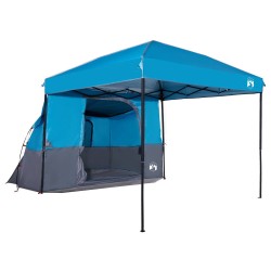 Ensemble de Tentes de Camping 2 pcs Bleu Taffetas et Tissu 518763518763