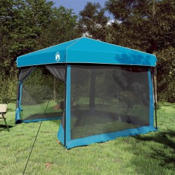 Ensemble de Tentes de Camping 2 pcs Bleu Taffetas et Tissu 518764518764