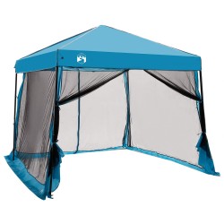 Ensemble de Tentes de Camping 2 pcs Bleu Taffetas et Tissu 518764518764