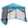 Ensemble de Tentes de Camping 2 pcs Bleu Taffetas et Tissu 518764518764