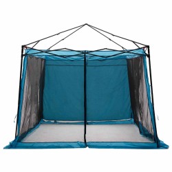 Ensemble de Tentes de Camping 2 pcs Bleu Taffetas et Tissu 518764518764