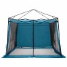 Ensemble de Tentes de Camping 2 pcs Bleu Taffetas et Tissu 518764518764