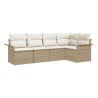 Ensemble de canapé de jardin avec coussin 5 pcs polyrotin 518810518810