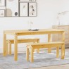 Ensemble à manger PANAMA 3 pcs bois de pin massif 518819518819