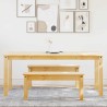 Ensemble à manger PANAMA 3 pcs bois de pin massif 518834518834