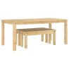Ensemble à manger PANAMA 3 pcs bois de pin massif 518834518834