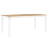 Ensemble à manger PANAMA 3 pcs blanc bois de pin massif 518835518835