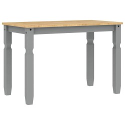 Ensemble à manger PANAMA 5 pcs gris bois de pin massif 518839518839