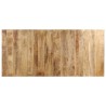 Table de salle à manger 220x100x76 cm Bois de manguier brut 518873518873