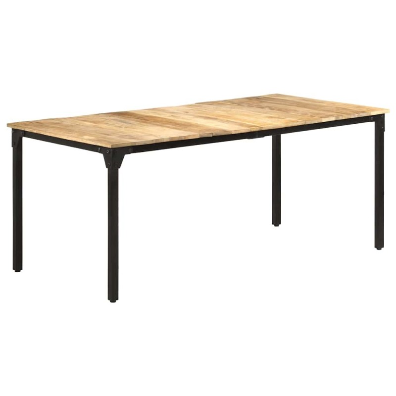 Table à manger 180x90x76 cm Bois de manguier brut 518882518882
