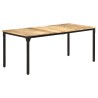 Table à manger 180x90x76 cm Bois de manguier brut 518882518882