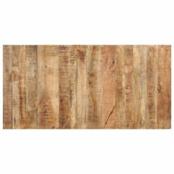 Table de salle à manger 160x80x76 cm Bois de manguier brut 518883518883