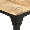 Table de salle à manger 160x80x76 cm Bois de manguier brut 518883518883