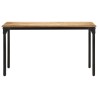 Table de salle à manger 140x70x76 cm Bois de manguier brut 518894518894