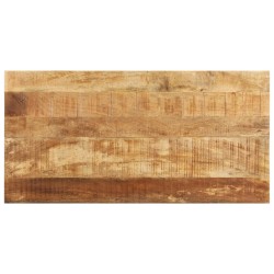 Table de salle à manger 140x70x76 cm Bois de manguier brut 518894518894