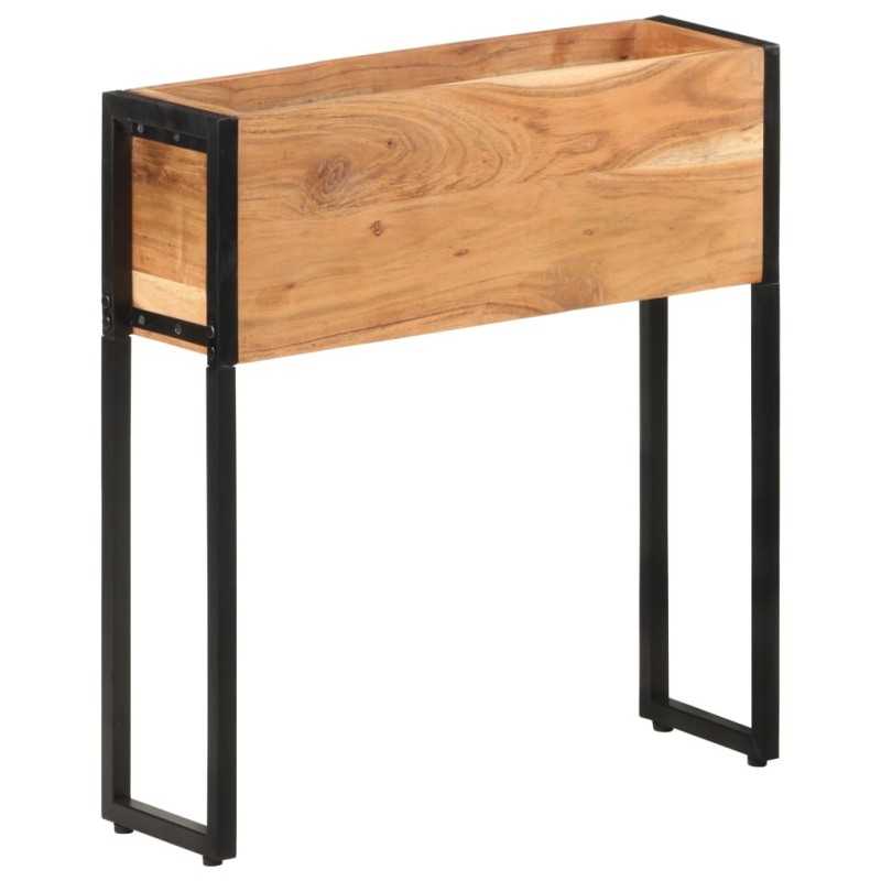 Jardinière 60x20x68 cm Bois massif d'acacia 518959518959