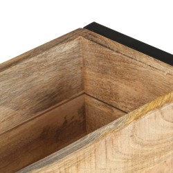 Jardinière 60x20x68 cm Bois de manguier brut 518961518961