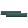 Coussins de canapé 2 pcs Vert foncé 200 x 40 cm 519071519071