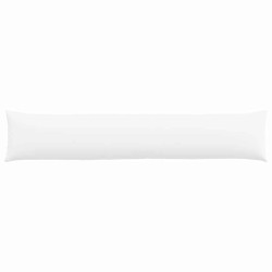 Coussins de canapé 2 pcs Blanc 200 x 40 cm tissu 519073519073