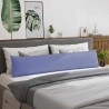 Coussins de canapé 2 pcs Bleu denim 200 x 40 cm tissu 519075519075