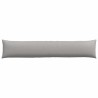 Coussins de canapé 2 pcs Gris nuage 200 x 40 cm tissu 519079519079