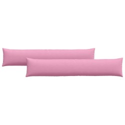 Coussins de canapé 2 pcs Rose 200 x 40 cm tissu 519080519080