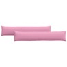 Coussins de canapé 2 pcs Rose 200 x 40 cm tissu 519080519080